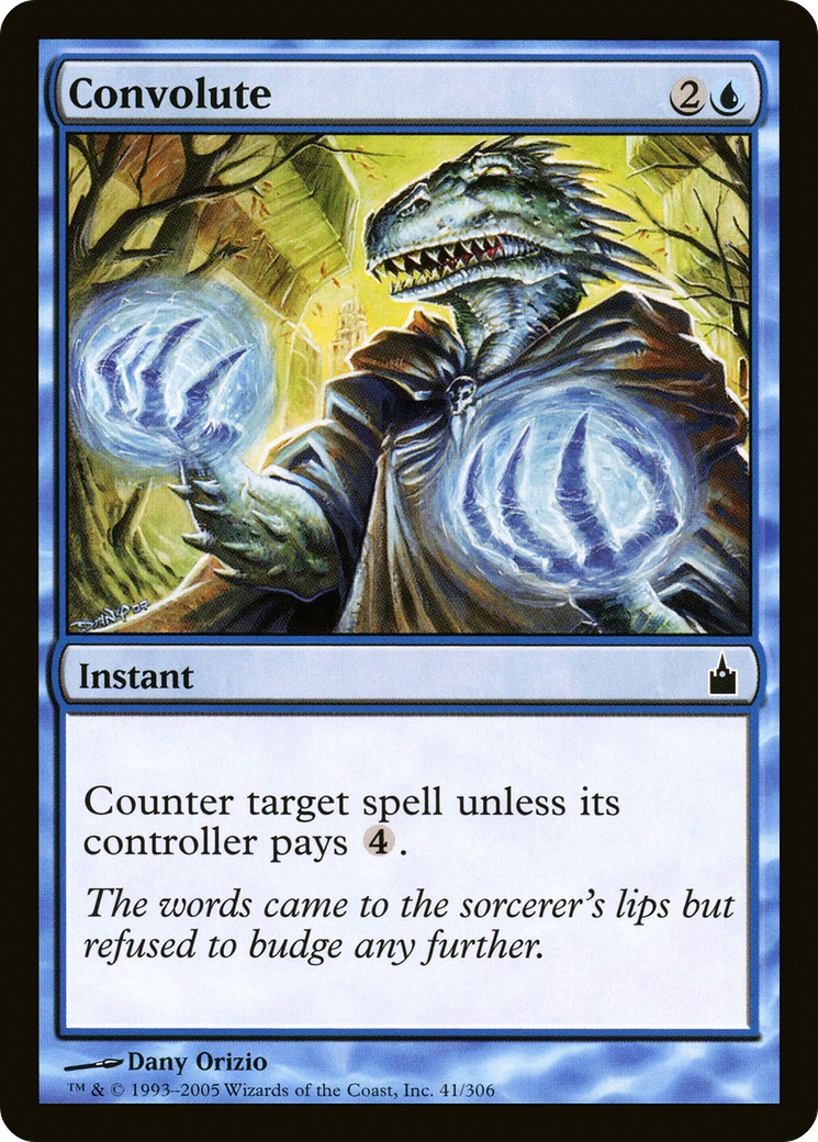 Convolute (RAV-041)  Foil - Ravnica: City of Guilds