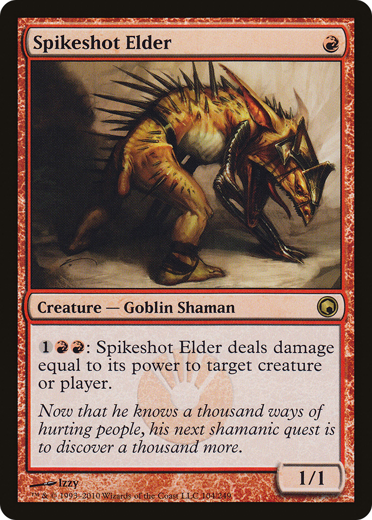 Spikeshot Elder (SOM-104)  Foil - Scars of Mirrodin