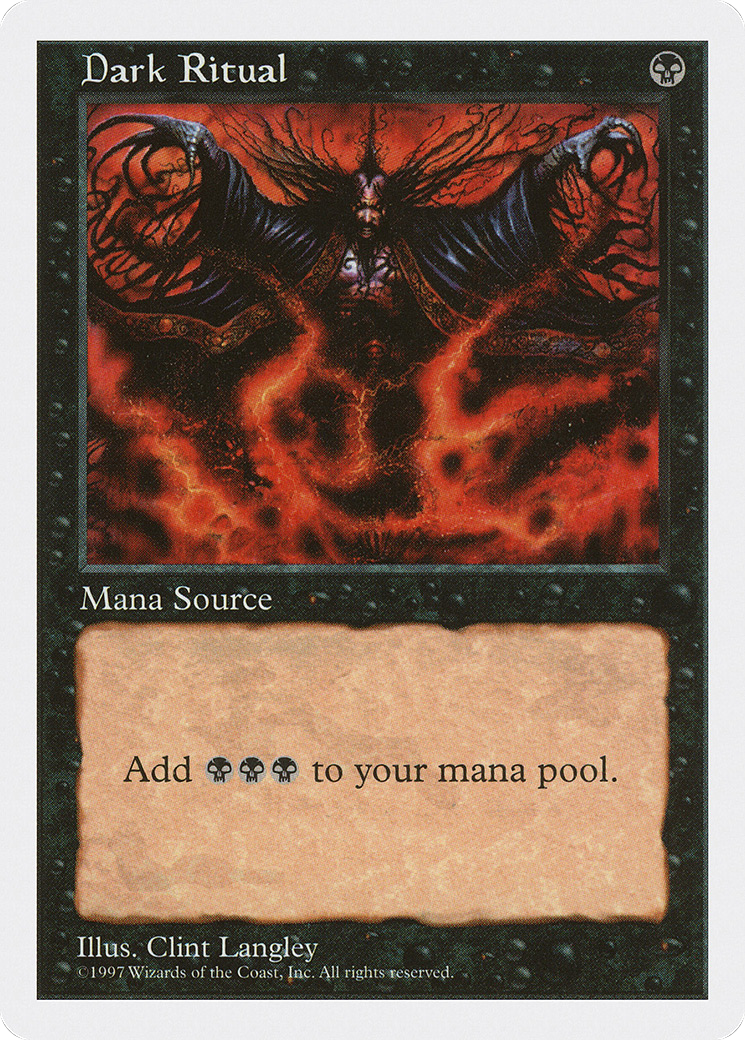 Dark Ritual (5ED-)  - Fifth Edition