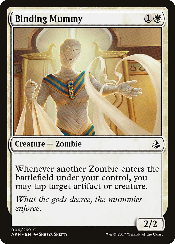 Binding Mummy (AKH-006)  Foil - Amonkhet