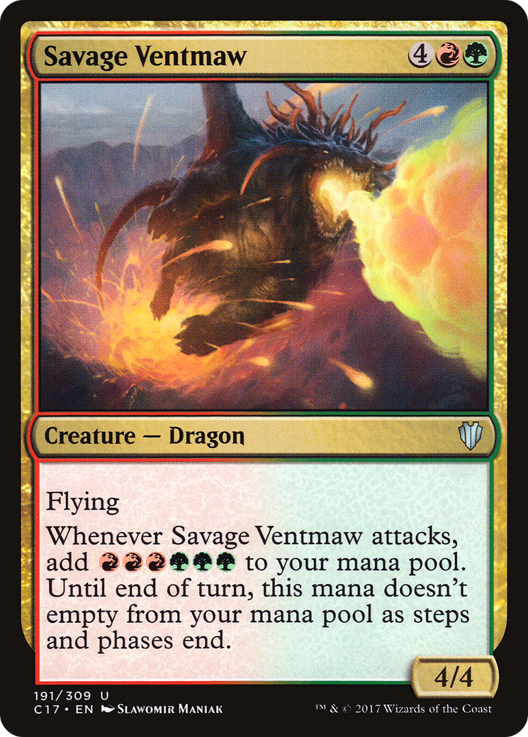 Savage Ventmaw (C17-191)  - Commander 2017