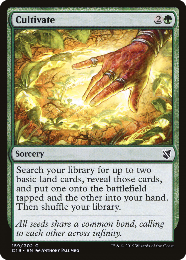 Cultivate (C19-159)  - Commander 2019