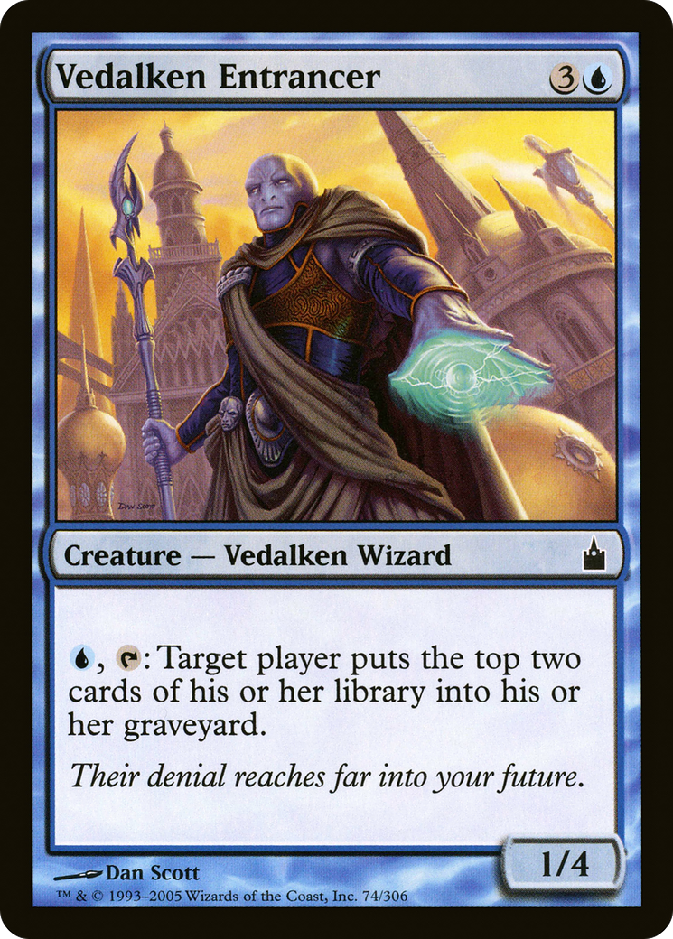 Vedalken Entrancer (RAV-074)  Foil - Ravnica: City of Guilds