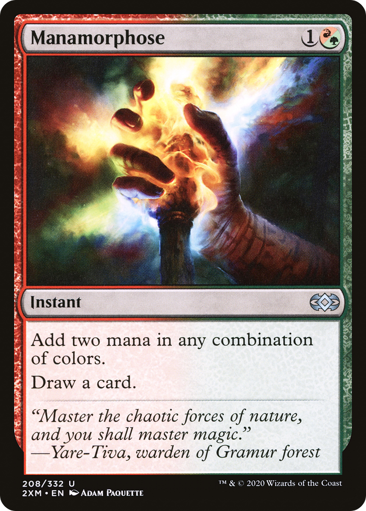 Manamorphose (2XM-208)  Foil - Double Masters