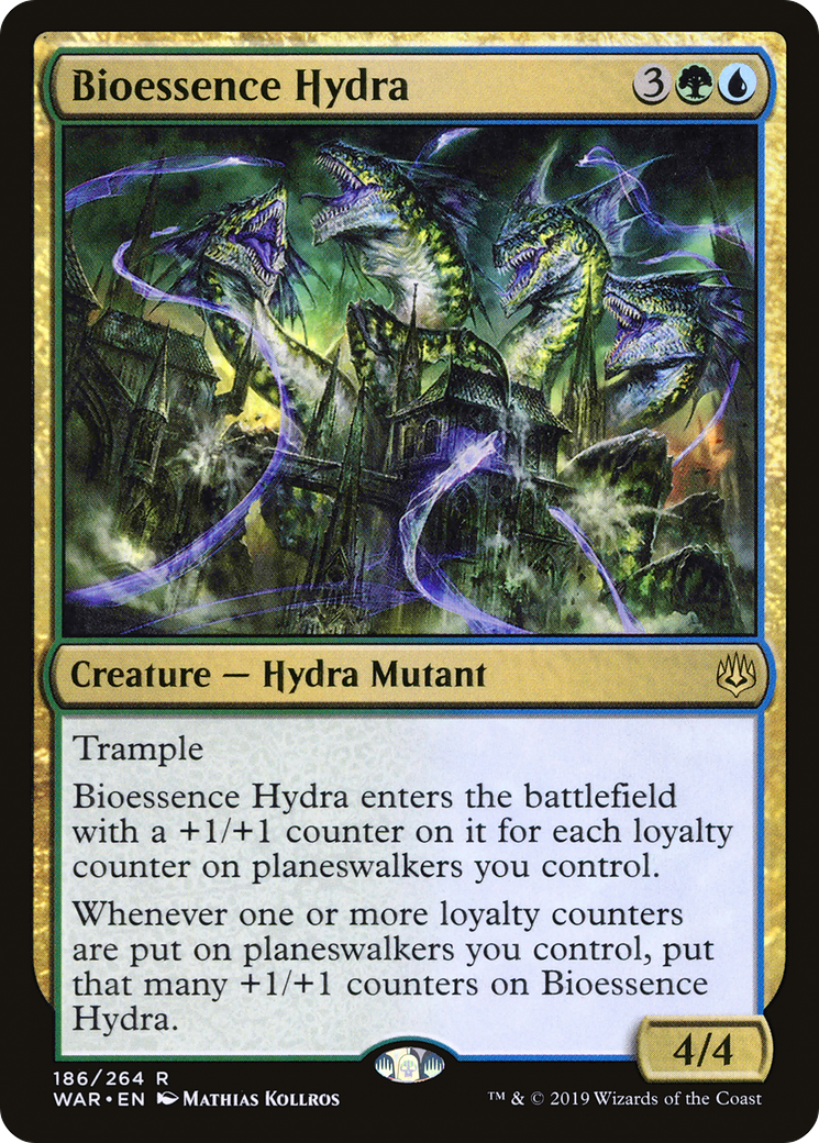 Bioessence Hydra (WAR-186)  Foil - War of the Spark