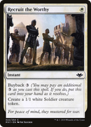 Recruit the Worthy (MH1-022)  Foil - Modern Horizons