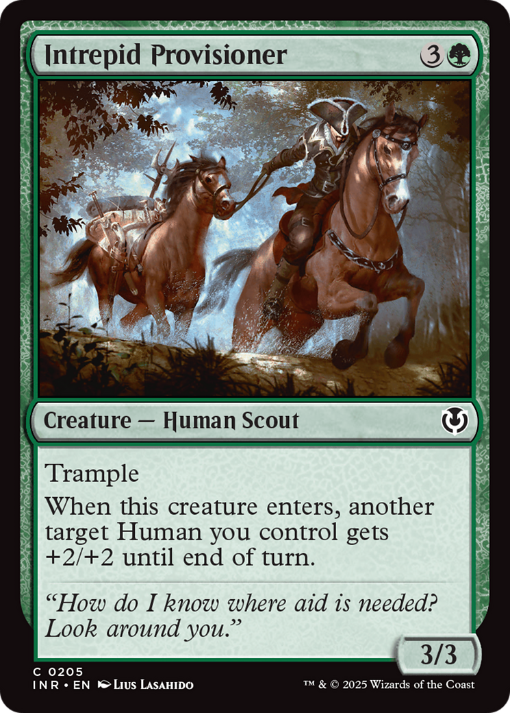 Intrepid Provisioner (INR-205) - Innistrad Remastered Foil