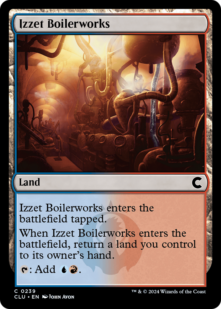 Izzet Boilerworks (CLU-239)  - Ravnica: Clue Edition