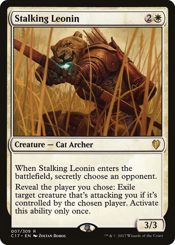 Stalking Leonin (C17-007)  - Commander 2017
