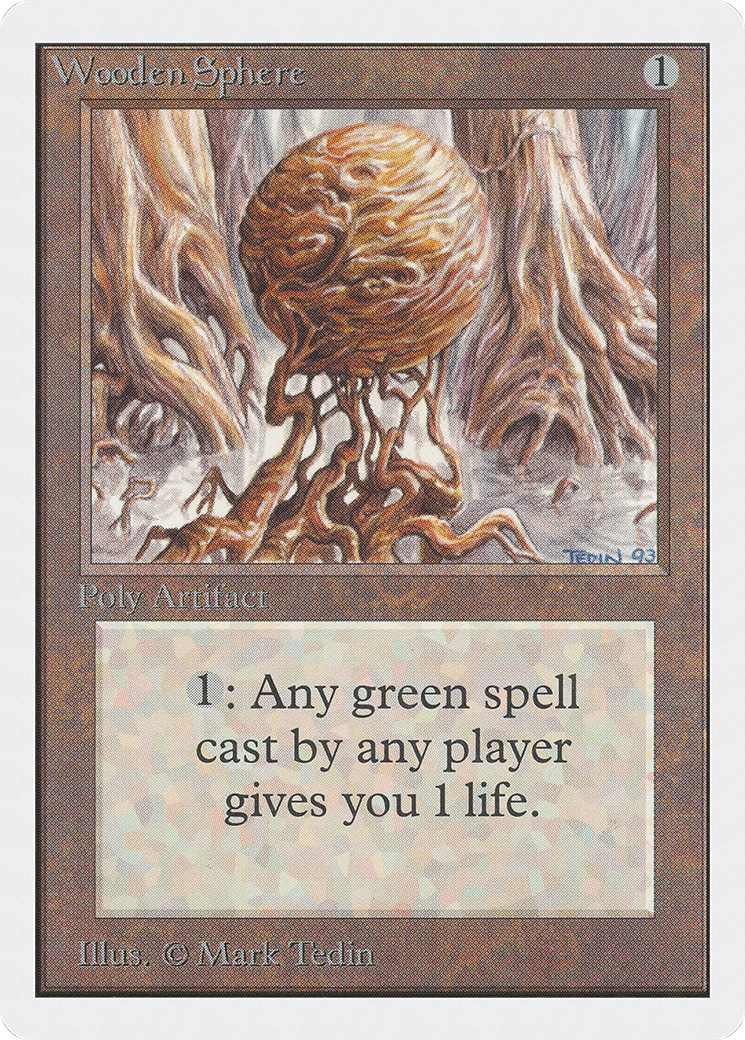 Wooden Sphere (2ED-)  - Unlimited Edition