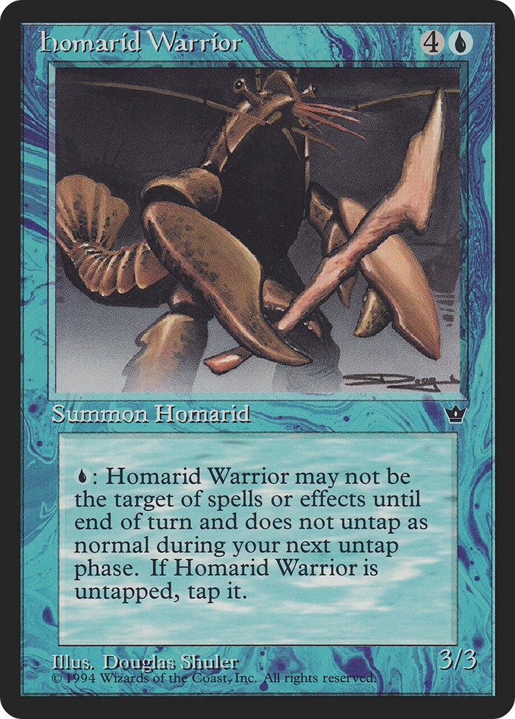 Homarid Warrior (Shuler) (FEM-)  - Fallen Empires