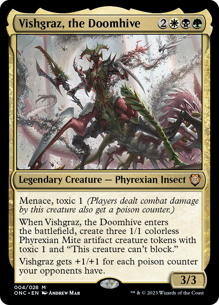 Vishgraz, the Doomhive (ONC-004)  Foil - Phyrexia: All Will Be One Commander