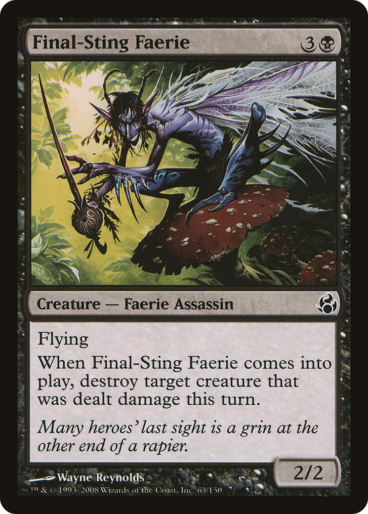 Final-Sting Faerie (MOR-063)  - Morningtide