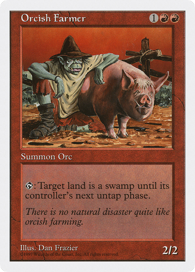 Orcish Farmer (5ED-256)  - Fifth Edition