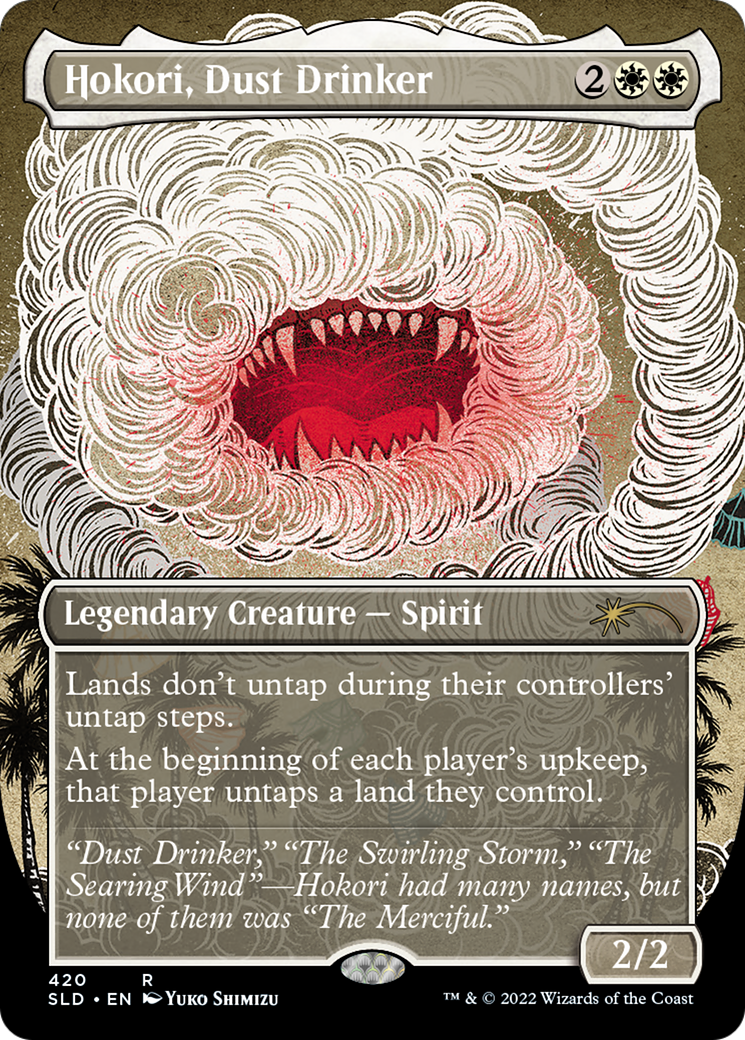 Hokori, Dust Drinker (Borderless) (SLD-420)  - Secret Lair Drop