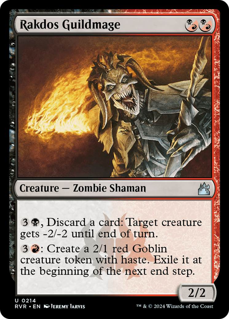 Rakdos Guildmage (RVR-214)  Foil - Ravnica Remastered