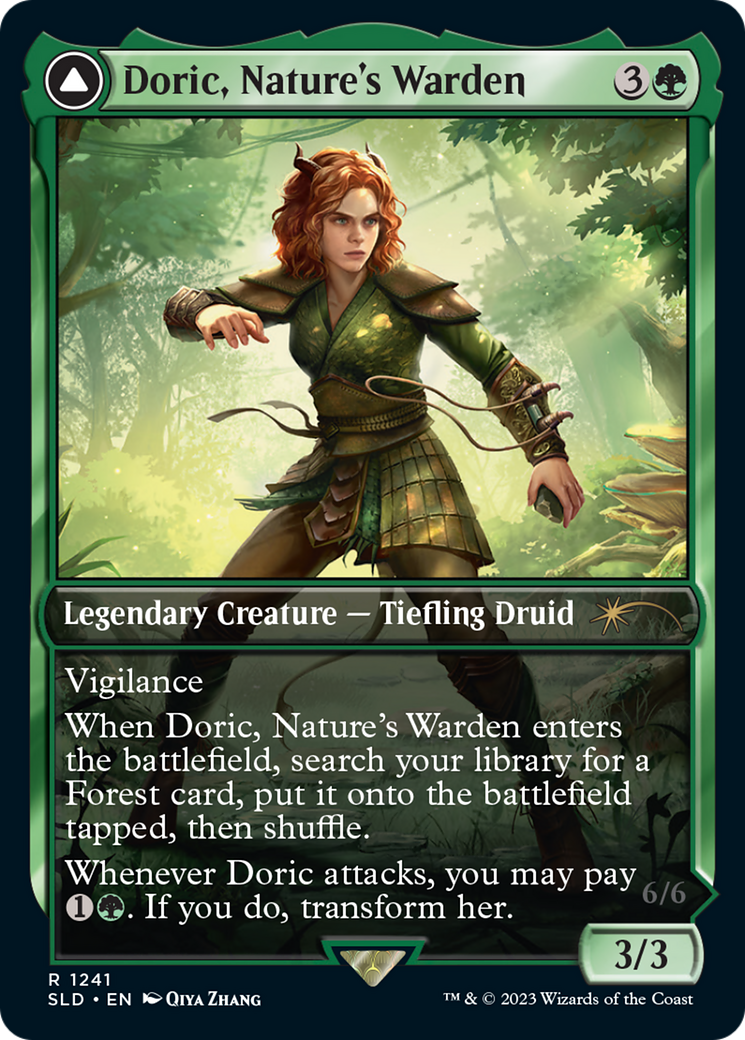 Doric, Nature's Warden (SLD-1241)  Foil - Secret Lair Drop