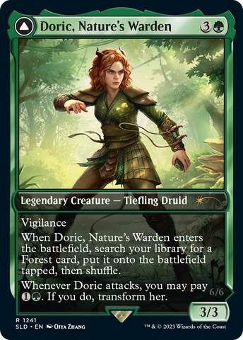 Doric, Nature's Warden (SLD-1241)  - Secret Lair Drop