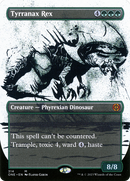 Tyrranax Rex (Showcase) (ONE-314)  Foil - Phyrexia: All Will Be One: (Showcase) (Borderless)
