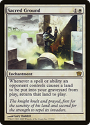 Sacred Ground (9ED-37★) - Ninth Edition Foil