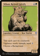 Wilson, Refined Grizzly (Showcase) (CLB-411)  Foil - Commander Legends: Battle for Baldur's Gate: (Showcase)