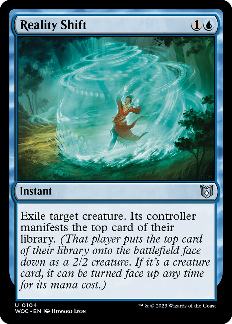 Reality Shift (WOC-104)  - Wilds of Eldraine Commander