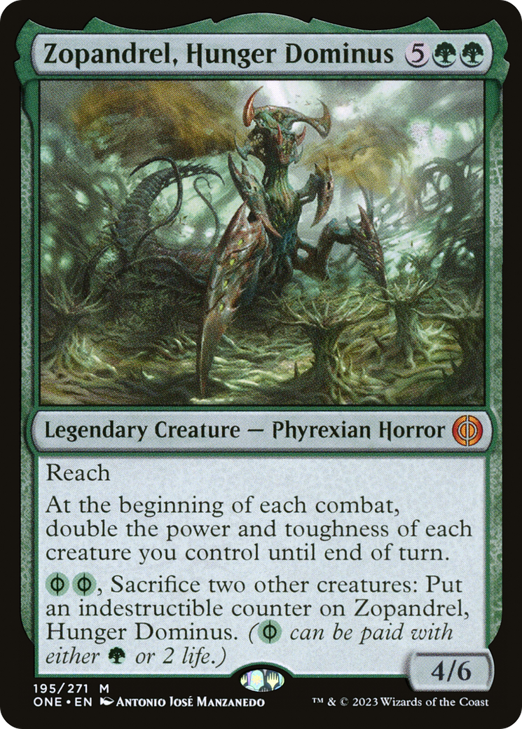 Zopandrel, Hunger Dominus (ONE-195)  - Phyrexia: All Will Be One