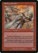 Flailing Soldier (MMQ-189)  Foil - Mercadian Masques