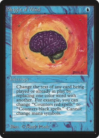 Sleight of Mind (LEB-)  - Limited Edition Beta