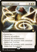 Austere Command (Extended Art) (CMR-618)  - Commander Legends: (Extended Art)
