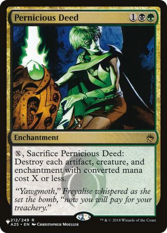 Pernicious Deed (LIST-212/249)  - The List