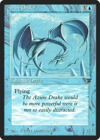 Azure Drake (LEG-046) - Legends