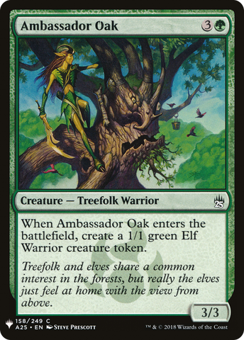 Ambassador Oak (LIST-A25-158)  - The List