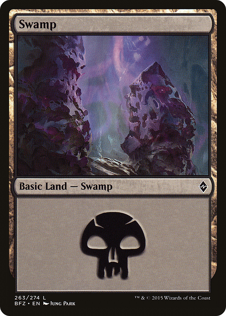 Swamp (263) (BFZ-263A)  - Battle for Zendikar