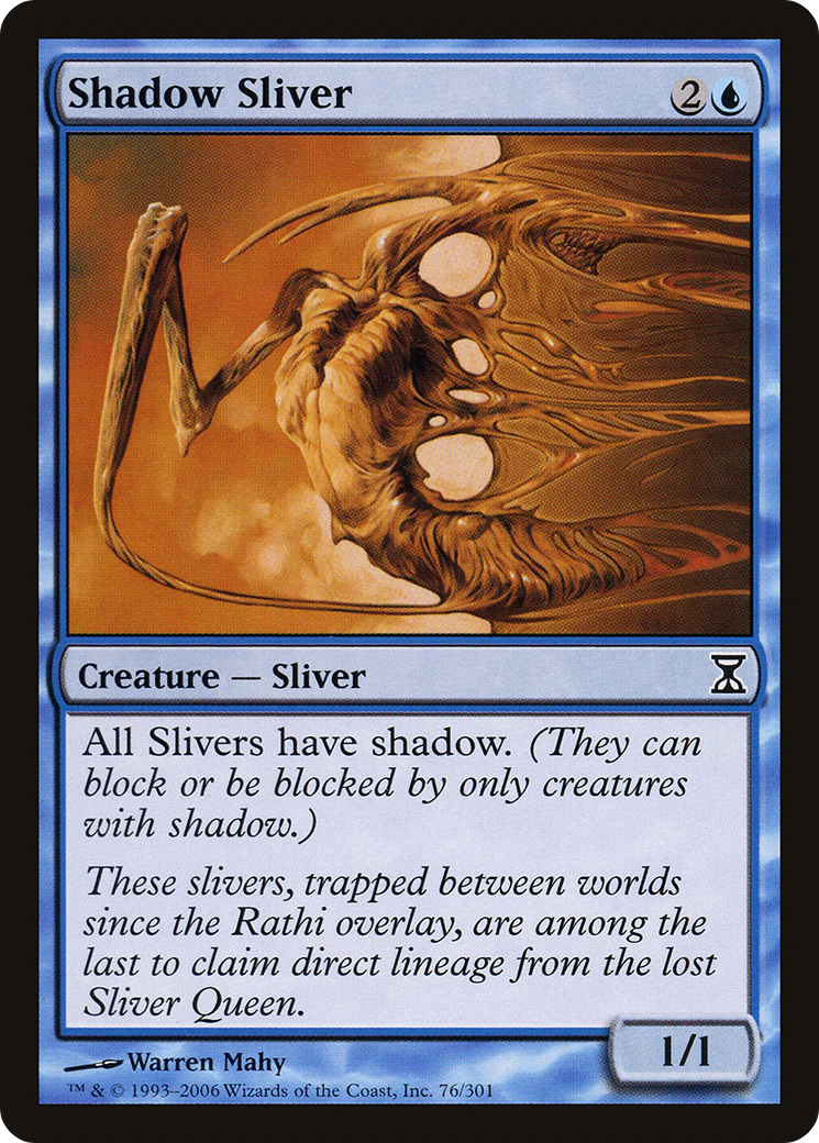 Shadow Sliver (TSP-076)  - Time Spiral
