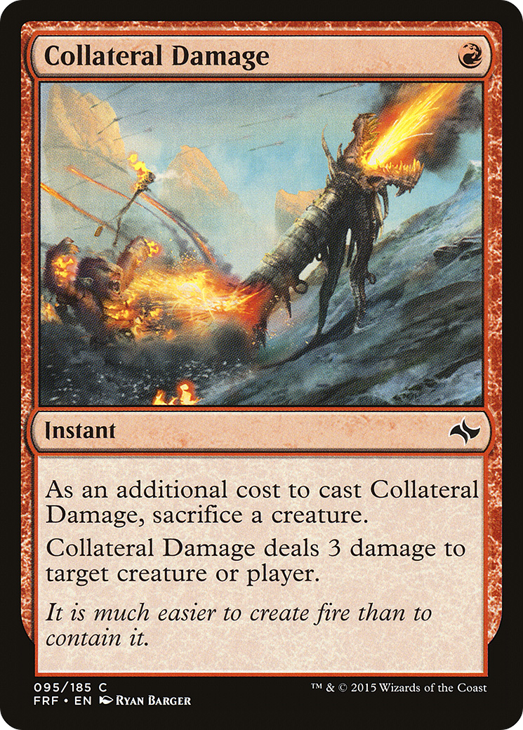 Collateral Damage (FRF-095)  - Fate Reforged