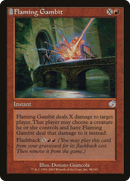 Flaming Gambit (TOR-098)  Foil - Torment: (tombstone)