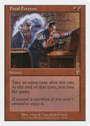 Final Fortune (7ED-182) - Seventh Edition