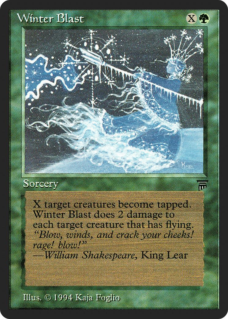 Winter Blast (LEG-)  - Legends