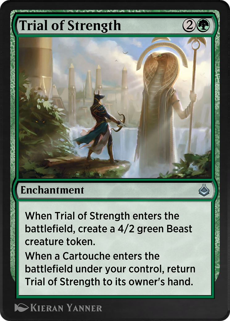 Trial of Strength (AKR-223)  - Amonkhet Remastered