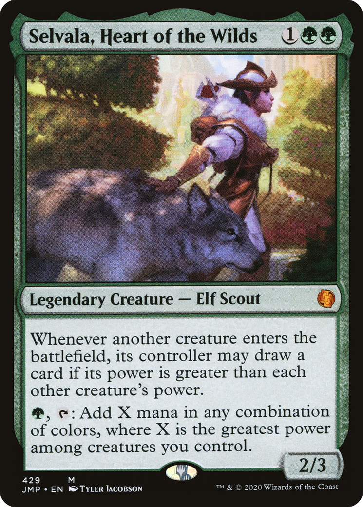 Selvala, Heart of the Wilds (JMP-429)  - Jumpstart