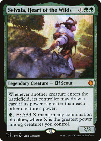 Selvala, Heart of the Wilds (JMP-429)  - Jumpstart