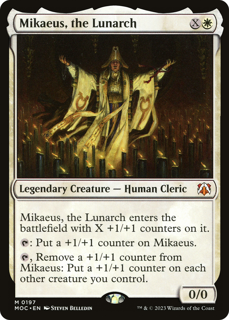 Mikaeus, the Lunarch (MOC-197)  - March of the Machine Commander