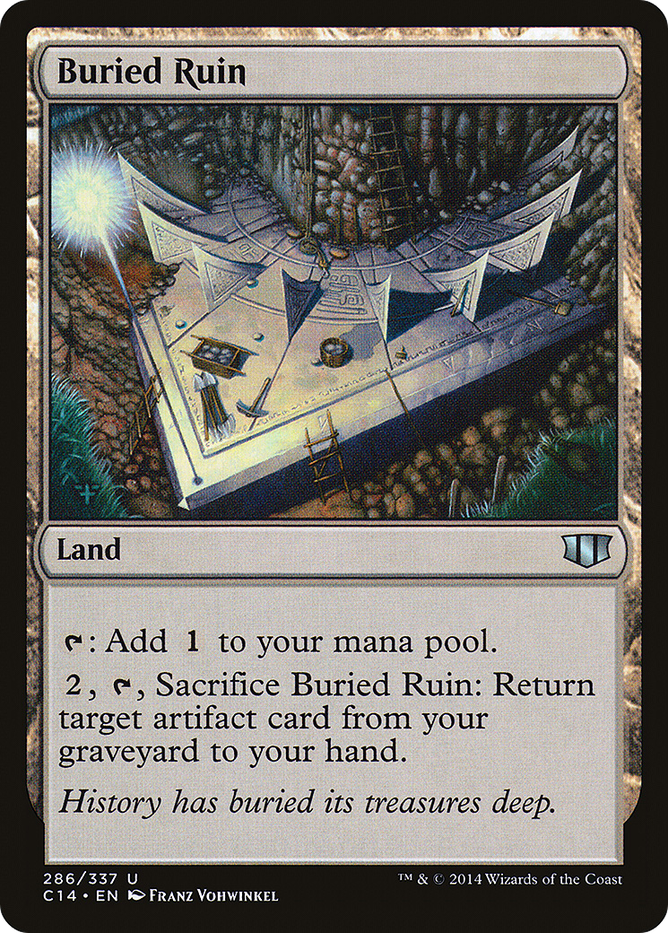 Buried Ruin (C14-286)  - Commander 2014