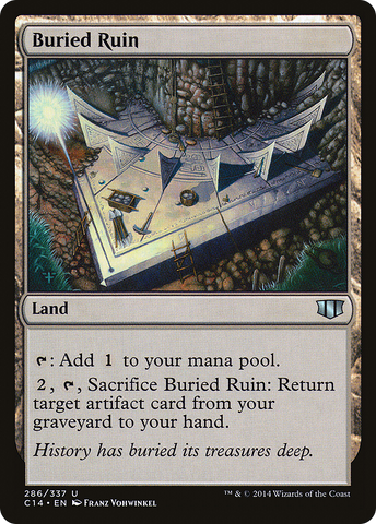 Buried Ruin (C14-286)  - Commander 2014