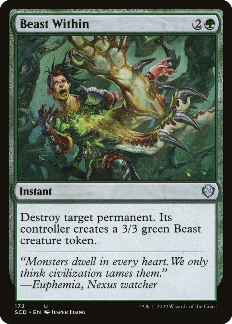 Beast Within (SCD-172)  - Starter Commander Decks