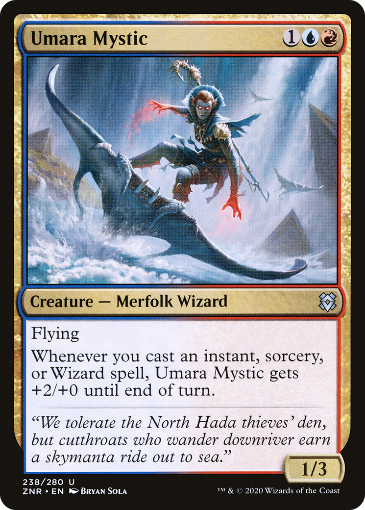 Umara Mystic (ZNR-238)  Foil - Zendikar Rising