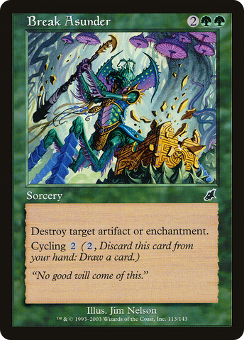 Break Asunder (SCG-113) - Scourge Foil