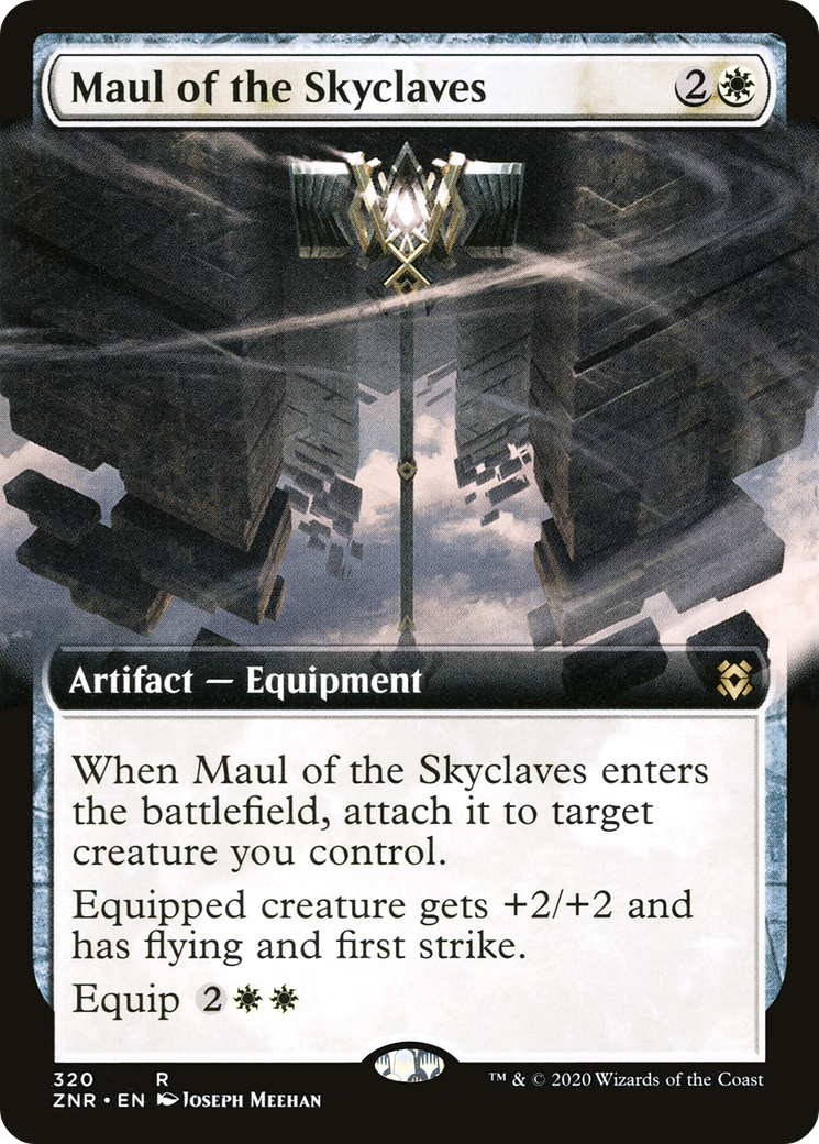 Maul of the Skyclaves (Extended Art) (ZNR-320)  Foil - Zendikar Rising: (Extended Art)