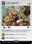 Goblin Ringleader (SLD-1616)  - Secret Lair Drop (Borderless)